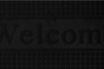 КОВрик ДЛЯ ВХОДА V4 WELCOME, КОВРИК ДЛЯ УЛИЧНОЙ ОБУВИ, 57x37см
