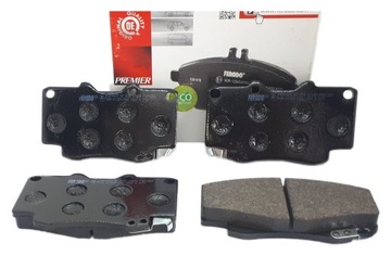 KLOCKI HAMULCOWE OSI PRZÓD TOYOTA HILUX VII 05-15