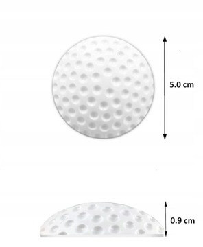 Самоклеящийся бампер для дверной ручки на стену.