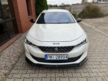 Peugeot 508 II SW PHEV Hybrid 225 PHEV 225KM 2021 Peugeot 508 1.6 Hybryda Plug-In 225 KM GT LINE zarej w PL zadbany zami, zdjęcie 4