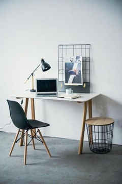 Белый СКАНДИНАВСКИЙ СТОЛ Tunn 120 x 74 x 60 см