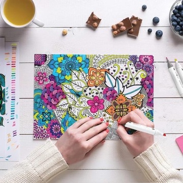 MARKERY ALKOHOLOWE DWUSTRONNE FLAMASTRY MAZAKI PISAKI 80 KOLORÓW DLA DZIECI