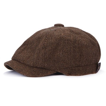 Плоская кепка газетчика Peaky Blinders