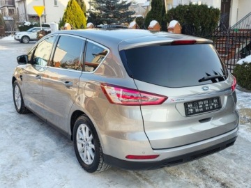 Ford S-Max II Van 2.0 TDCi 180KM 2016 Ford S-Max Titanium 180KM FULL LED Skora Navi Panorama KeylessGo BLIS SONY, zdjęcie 18