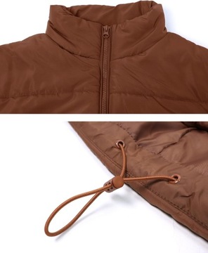 AMEBELLE женский пуховик oversize, зима, стеганый, светлый, L