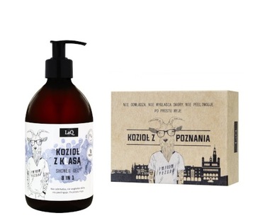 LAQ KOZIOŁ ZESTAW ŻEL 300ml + MYDEŁKO 85g