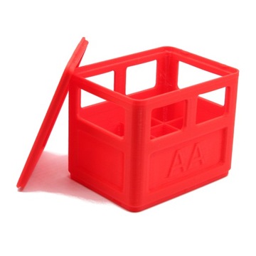 Модульный органайзер для батарейного отсека с замком - AA