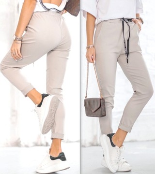 БРЮКИ ЖЕНСКИЕ ЭЛАСТИЧНЫЕ, БРЮКИ EARBY, ЦВЕТА 2XL/3XL