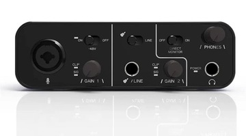 USB-C interfejs audio SPA-I01 do mikrofonu do podcastów streamingu nagrań
