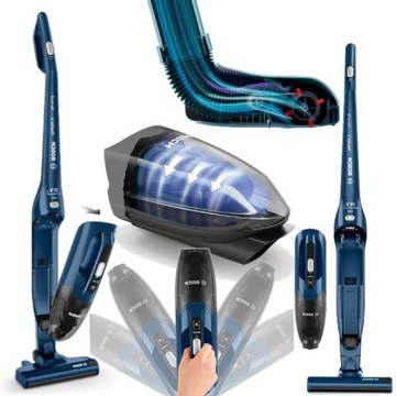 BOSCH ODKURZACZ PIONOWY RĘCZNY 2w1 AKUMULATOROWY BBHF216 LITOWO-JONOWY