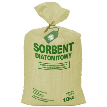 Sorbent DIATOMITOWY Najlepszy Smary Oleje 10kg