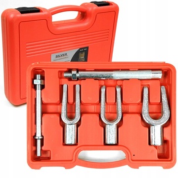 ZESTAW ŚCIĄGACZ SWORZNI WIDELCOWY 5 ELE DO DRĄŻKÓW KOŃCÓWEK KIEROWNICZYCH