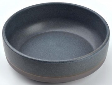 SALATERKA PORCELANA SZARA 16CM