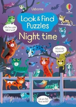 Look & Find Puzzles. Night time. Paperback