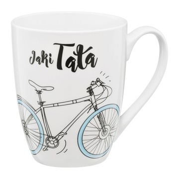 KUBEK PORCELANOWY DLA TATY ROWER AMBITION 