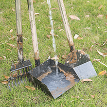 МЕТАЛЛИЧЕСКИЕ ГРАБЛИ, ПОДНОС, ЛОПАТА, ПОКУПКА, РАБОТА ДЛЯ СОБАК