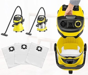 ФИЛЬТР-МЕШКИ ДЛЯ KARCHER WD4 WD5 WD6 MV4 MV5 MV6 x6