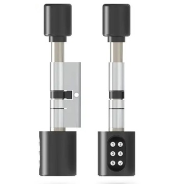 INTELIGENTNA WKŁADKA DO ZAMKA 70MM KLAMKA CYLINDER PIN BLUETOOTH TUYA PL