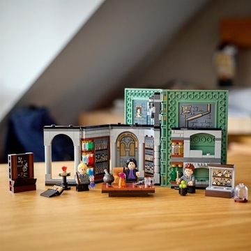 Кубики LEGO Гарри Поттер в Хогвартсе: урок зелий