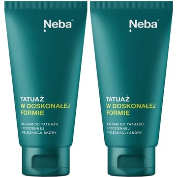 Balsam Krem do Pielęgnacji Regeneracji Gojenia Tatuażu NEBA 2x 200ml Zestaw