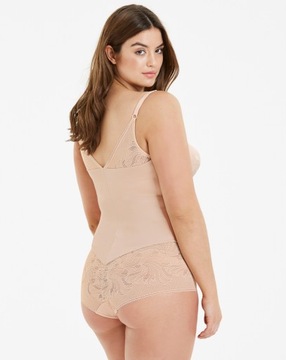 Body modelujące z głębokim dekoltem 5XL 50