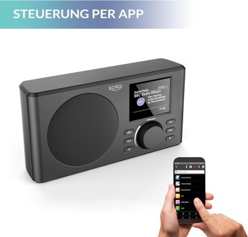 Xoro DAB 150 ИК Интернет-радио Spotify WLAN UPnP аккумулятор