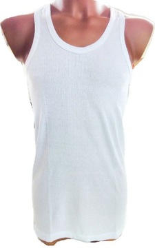 PODKOSZULEK T-SHIRT BIAŁY BAWEŁNA podkoszulki podkoszulka r.XXL HURT szt.6