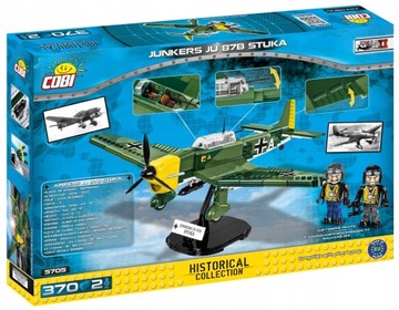 COBI 5705 НЕМЕЦКИЙ JUNKERS JU 87B STUKA САМОЛЕТ