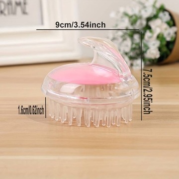 Силиконовая голова и кожаная щетка