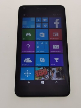 Microsoft Lumia 640 RM-1072 8GB czarny USZKODZONY