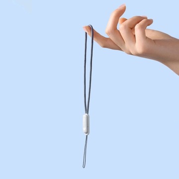 Ремешок для наушников AirPods/телефона Baseus Crystal Series - серый