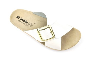 ТАПОЧКИ ЖЕНСКИЕ INBLU AG-07, ЧЕРНЫЕ, С КОМФОРТНОЙ ПРЯЖКОЙ