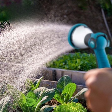 Wąż ogrodowy 3/4 rozciągliwy 30m Nocton Flex mocny metalowe końcówki zestaw