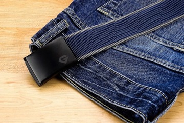 Мужской двухцветный тканый ремень для Gracio 140 PANTS