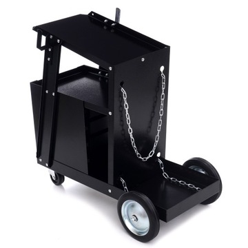 СВАРОЧНАЯ ТЕЛЕЖКА ДЛЯ СВАРОЧНЫХ МАШИН ПОЛКА С ВЫДВИЖНЫМИ ЯЩИКАМИ