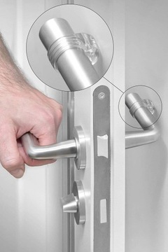 СИЛИКОНОВЫЙ ОГРАНИЧИТЕЛЬ ДЛЯ ДВЕРНОЙ РУЧКИ КРЫШКА БАМПЕРА ПРОЗРАЧНАЯ