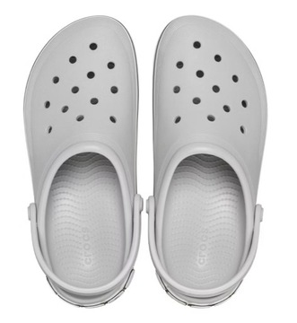 Crocs 209651-1FT Off Court Logo Clog szare klapki Crocsy W8 38-39