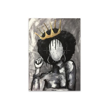 13x18 cm bez stylu ramki A Czarna afrykańska naga