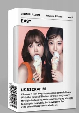 LE SSERAFIM - EASY - WEVERSE ALBUMS VER.