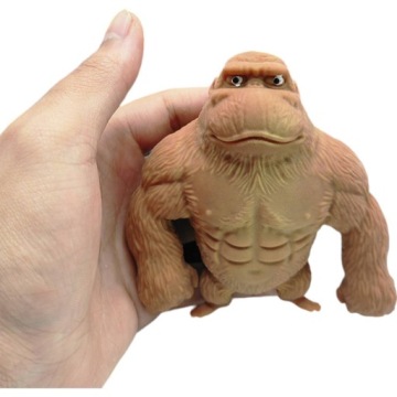 АНТИСТРЕССОВОЕ СЕНСОРНОЕ ПРИКОСНОВЕНИЕ, БОЛЬШАЯ ОБЕЗЬЯНА ГОРИЛЛА, РАСТЯЖАЕМАЯ, МЯГКАЯ РЕЗИНА