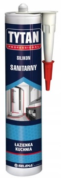 Tytan Silikon Sanitarny 280ml - BEŻOWY