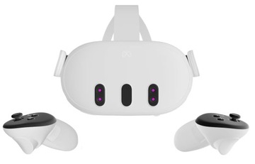 Meta Oculus Quest 3 128 ГБ VR-ОЧКИ + 2 НАКЛАДКИ + БЕСПЛАТНО + КАБЕЛЬ