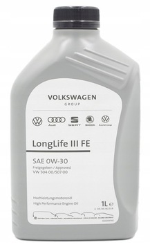 GS55545M2EUR olej VW LongLife III 0W-30 oryginał
