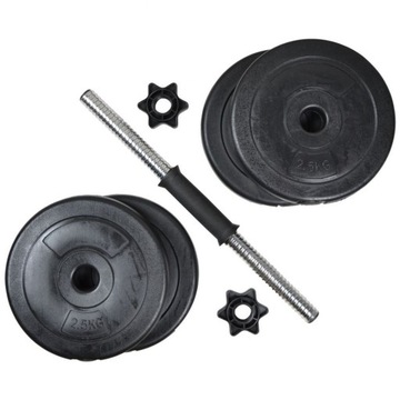Hantla kompozytowa 11kg (10+1) Eb fit