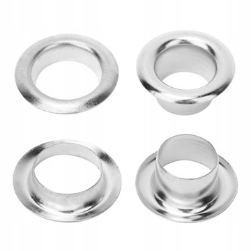 GAGAHAO 100PCS 6mm Brass Double Faced Rivet Hollow Eyelet