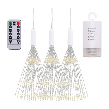 ŚWIATŁA FAJERWERKOWE LED SOLAR STAKE