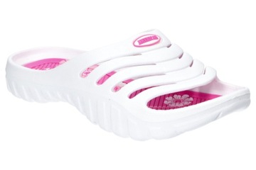 AMERICAN CLUB NH127 LEKKIE KLAPKI PIANKOWE, BASENOWE, OGRODOWE DAMSKIE W 40