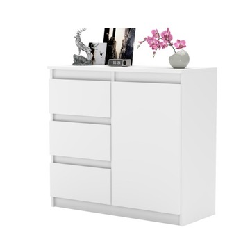 GOTOWA ZŁOŻONA Nowoczesna Komoda 80cm