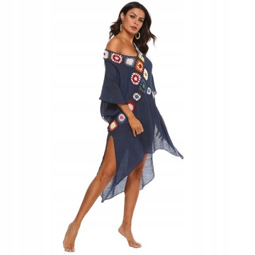 ПАРЕО БОХО ТУНИКА ПЛЯЖНОЕ ПЛАТЬЕ С СВОБОДНЫМ ПОКРЫТИЕМ