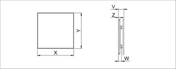 Вентилятор для ванной комнаты Awenta, гигростат, белый 100